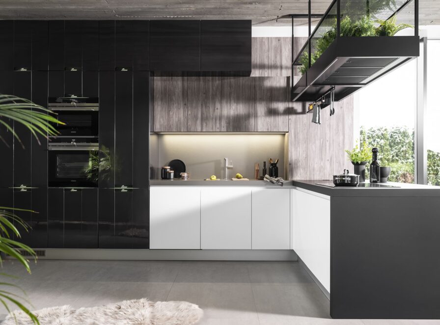 main image: Jak urządzić czarno-białe wnętrza?