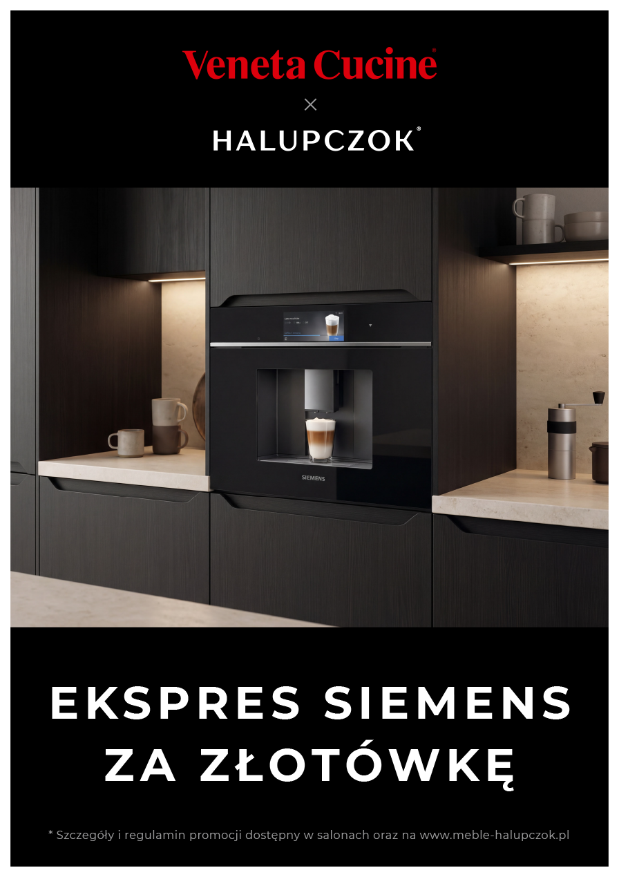main image: Ekspres Siemens za złotówkę do Twojej nowej kuchni
