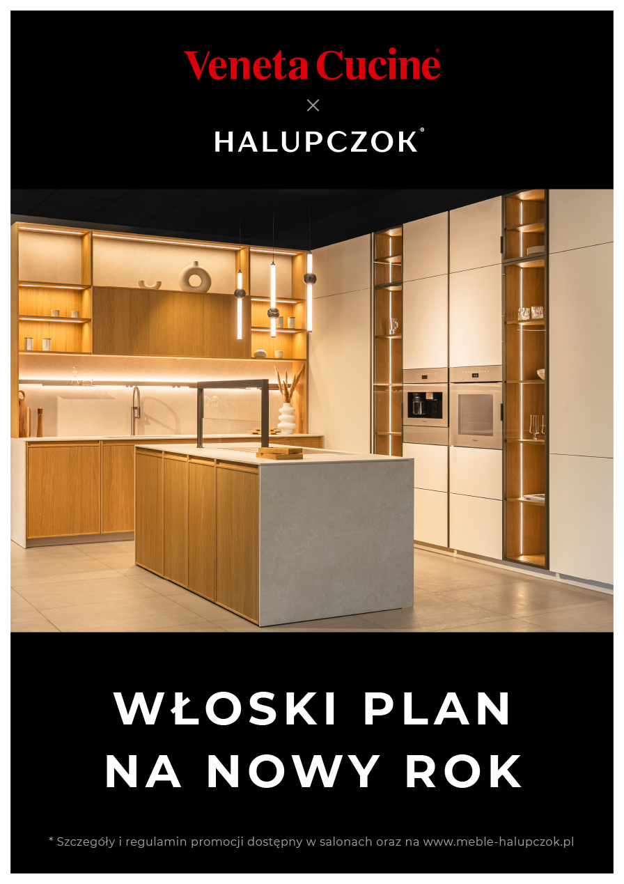 main image: Włoski plan na nowy rok. Veneta Cucine z rabatem 15%